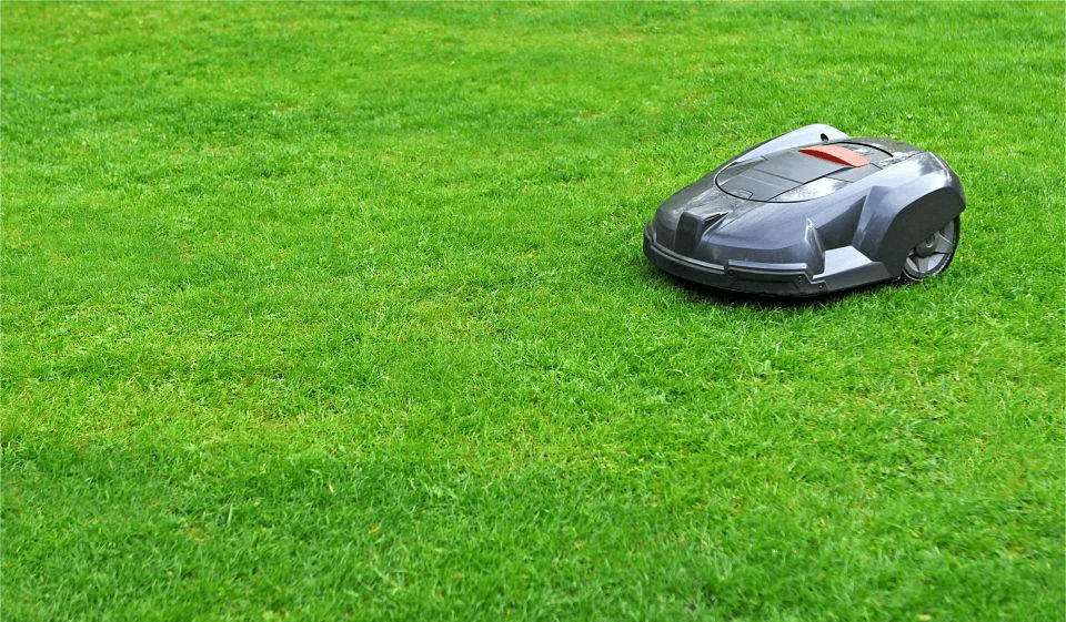 Smart lawn mower charger